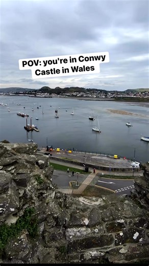 Conwy Castles in Wales 🏴󠁧󠁢󠁷󠁬󠁳󠁿 #wales #kgh | Kalani Ghost Hunter