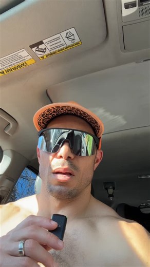 Louis Montaño on Instagram: "The “Car Sauna” Protocol 🥵🏎️ POV: Your gym only has a steam room, but you’re a dry heat purist. I’m currently sitting in my driveway with the heater on full blast, sweating through my gear. It looks crazy to the neighbors, but to a high-performer, it’s just problem-solving. I don’t always have time to lounge at the Club, and I definitely don’t have a sauna at the house yet, but I refuse to leave these gains on the table. If you want to optimize your biology, you do