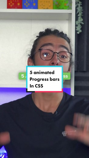 Upgrade your websites with this animated progress bars in CSS #webdev #programmingexercises #programming #csscoding