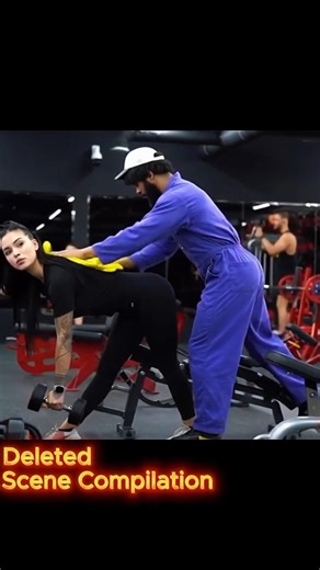 Deleted Scenes from Strongest Cleaner Gym – Part 34 #anatoly #gym #fitness #prank #fails