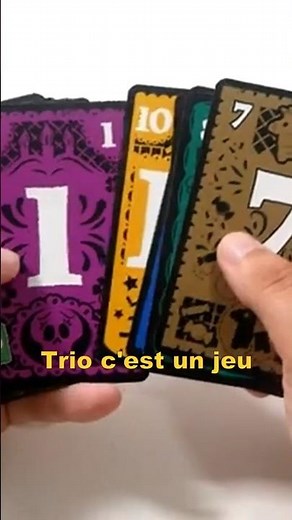 Comment jouer à TRIO avec un jeu de cartes
