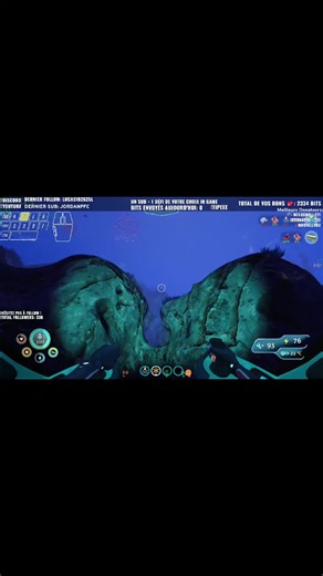 Voici mon premier Léviathan tout choupipignougnupoupou je vais l'appeler Poupou #pourtoiii #twitch #fyp #subnauticabelowzero