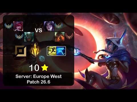Xayah ADC + Pyke vs Kai'Sa + Nautilus - EUW Challenger - Patch 26.6