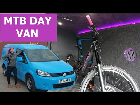 My VW Caddy Maxi Interior Conversion | MTB Day Van