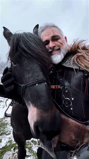 The Truth About Witchers and Horses #swisswitcher #geraltcosplayer