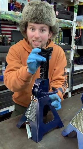 A Safer Jack Stand 🦺 #mechanic #auto #tools #safety #diy