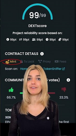 Check contract details on DEXTools!