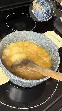 Homemade Caramel Icing Recipe #cookingbasics #cookingtips
