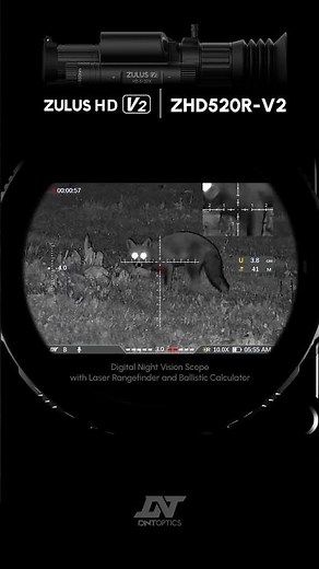 🦊 Who’s sneaky in the field? | DNT Optics ZULUS V2