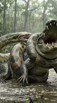 This Snake Was Bigger Than a Bus…#titanoboa #extinctanimals #animalfacts #prehistoric #shorts