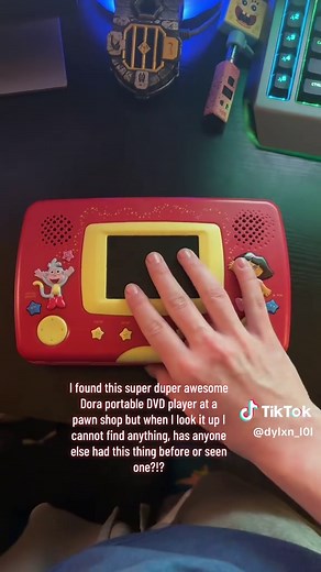 Dora Portable DVD Player Thrifting Find