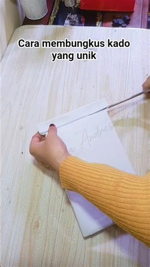 Cara membungkus kado model tuxedo/jas #tutorial #giftideas #giftwrappingtechniques