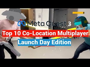 Top 10 Best Co-Location Local Multiplayer Games On The Quest 2 / 3 - Launch Edition