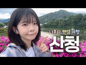 다들 왜 산청 안가요..?🏞️ 첫 랜덤 여행부터 최고 힐링 여행지 픽 | 산청 감성숙소·동의보감촌·맛집 | 나혼자 뚜벅이 랜덤 국내여행 (1)