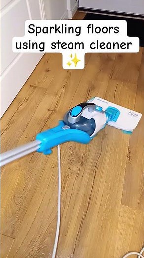 ✨️SHINY Floors Using Steam Cleaner! ✔️