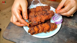 5.1K views · 214 reactions | চিকেন কাঠি কাবাব chicken sticks kabab recipe by Mehek kitchen Vlog | Mehek Kitchen Vlog | Facebook