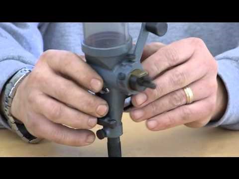 Lyman adjustable powder measure 2nd version How to set up and use