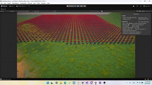 Unity ECS/DOTS: GPU-driven, no colliders, 2000 monsters, 100s projectiles, minimal FPS drop | Mohamed Alaaeldin Gamil posted on the topic | LinkedIn