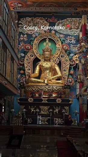 The Golden Temple, also known as Namdroling Monastery.