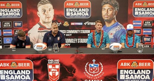 England v Toa Samoa Pre Match Press Conference