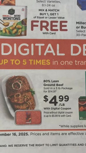 107K views · 48 reactions | Super Early Kroger Ad Preview (12/10-12/16) ❤️ Be sure to get on our email list ( in comments) and I'll send you an email as soon as we get it posted! #kroger #krogerdeals | Lady Savings | Facebook