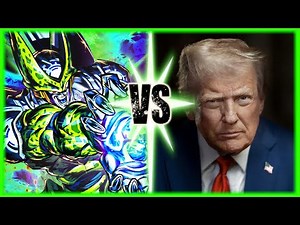 Perfect Cell Vs Donald trump [Blender Animation]