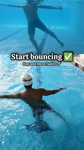Trick to Makes You Move Faster in a Swimming Pool 🏊🏻 #swimming #pool #tips
