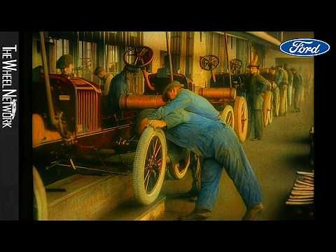 Rare Footage of Ford Model T Assembly Line – How Cars Were Made 100 Years Ago!