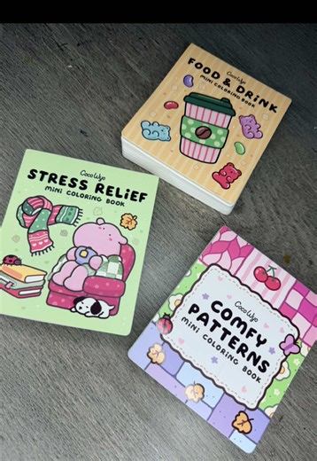 Mini Coloring Books: Small, Cute, Perfect for Quick Coloring