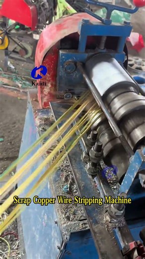 Automatic Copper Wire Stripping Machine | Fast Copper & Plastic Separation