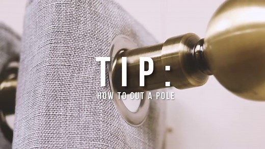 Curtain Pole Guide: How To Measure for a Curtain Pole
