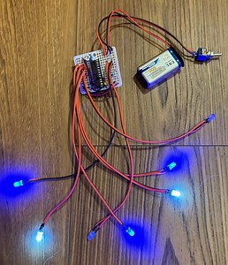 Star Wars Edition 7 LED Pattern Blinker (improved Adjustable Blink Rate) - Etsy