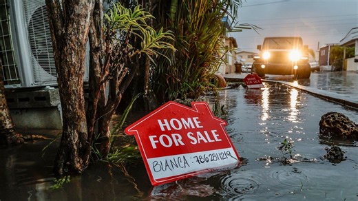 Florida county top flood-prone area in nation with residents moving out