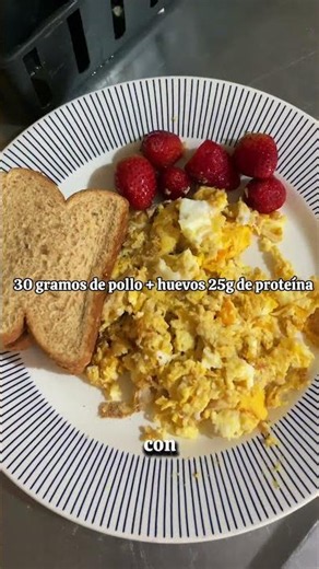 ¿2 huevos en el desayuno? 😳 Probablemente te falta proteína