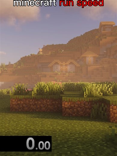 Improve Your Minecraft Run Speed Tips