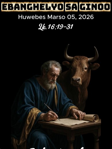 Ebanghelyo (Maayong Balita) sa Ginoo, Huwebes Marso 05, 2026 Pagbasa Gikan sa Santos nga EBANGHELYO sumala ni San Lucas Lk. 16:19-31 #maayongbalitasaginoo #Ebanghelyo #ebanghelyokaron #bisaya #church #jesus #jesucristo #churchtiktok