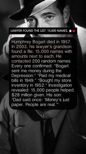 LAWYER FOUND THE LIST 15,000 NAMES 📋💔