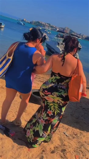 Sunny Beach Day: Women Enjoying Summer Activities