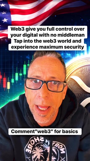 Web3 give you full control over your digital with no middle man Tap into the web3 world and experience maximum security #web3 #crypto #exchanges #realguide #fyp #goviral #cryptocurrency #myreel #viralreel #engagement | Chad Crypto Academy