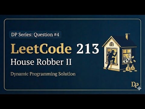 House Robber II - Dynamic Programming - Leetcode 213 - JAVA || DP Series || Qsn 4
