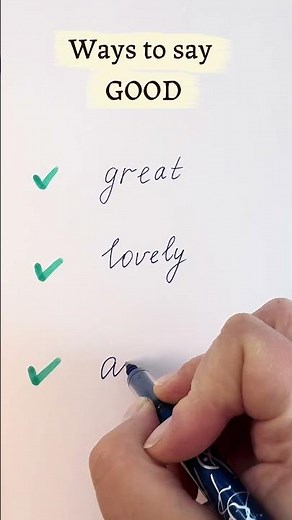 Ways to Say “Good” in English | Sound More Fluent Instantly!