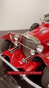 1975 Excalibur Series III Phaeton - new arrival - at St. Louis Car Museum & Sales 🤩 #neoclassical #artdeco #classiccars #humpday #customcar | St. Louis Car Museum & Sales