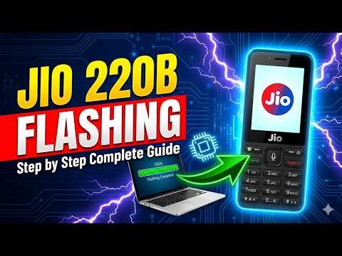 👉 Hang On Logo Jio 220B😱 100% Fix (Flashing Method)