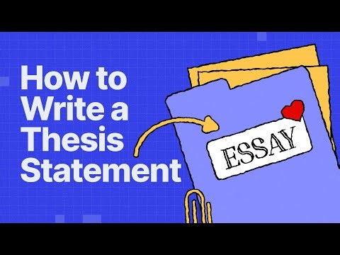 How to Write a PROPER Thesis Statement