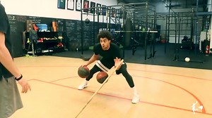 Stick-Reaction Ball Handling drills. Reflex and reaction time practice while you work on your ball handling will allow you to anticipate the rapid activity of the basketball court. | Elite Athletes