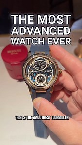 The Breguet Experimentale 1 might be the most advanced watch the brand has ever made. A 10Hz tourbillon, a magnetic escapement, and a price around $400,000. Wild piece of engineering. It’s the final and definitely most exciting release of their 250th anniversary. | Wrist Enthusiast