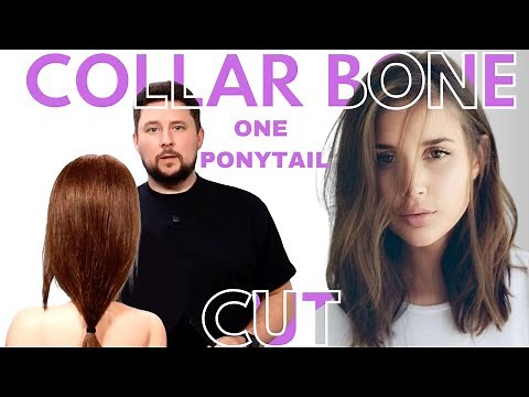 HOW TO CUT the COLLAR BONE Hair cut TREND 2024
