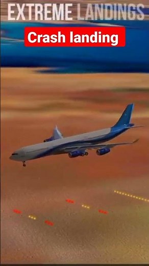 Airbus A340-200 crash on the runway