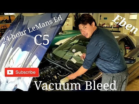 How to bleed and flush your brakes with a vacuum pump