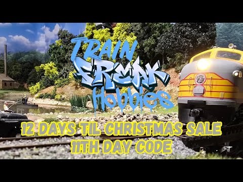 Day 11 of Train Freak Hobbies 12 Days Til Christmas Sale